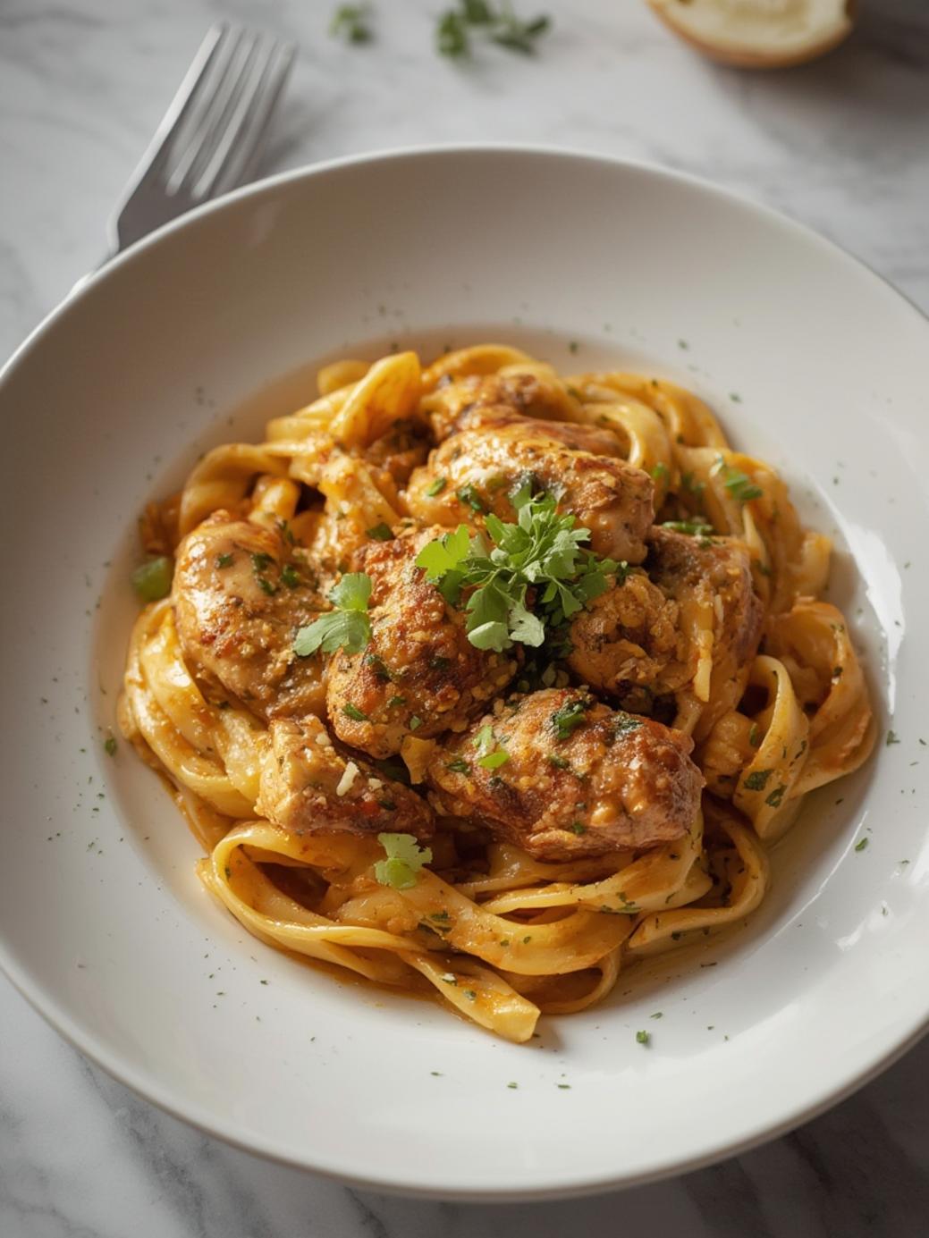 Easy Cajun Chicken Pasta