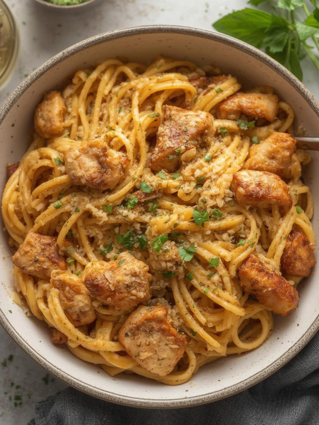 Easy Cajun Chicken Pasta