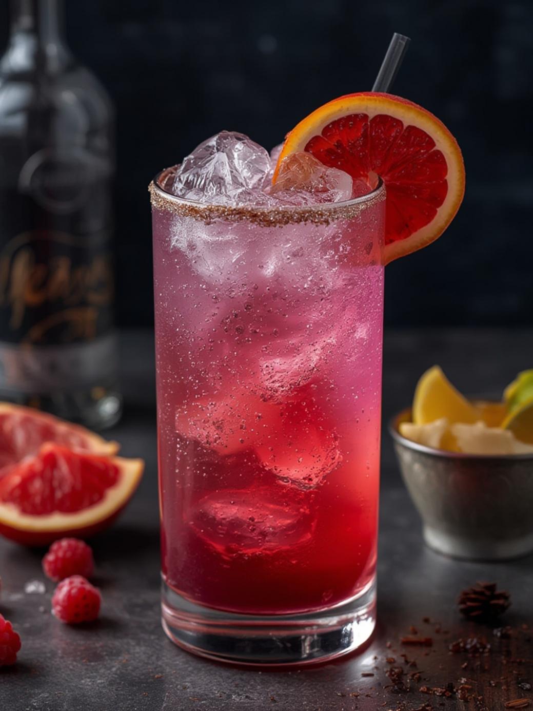 Galaxy Summer Cocktail Mocktail Recipe