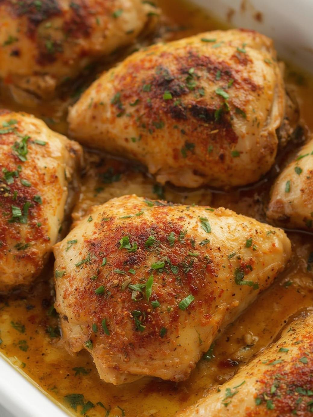 Garlic Butter Baked Chicken