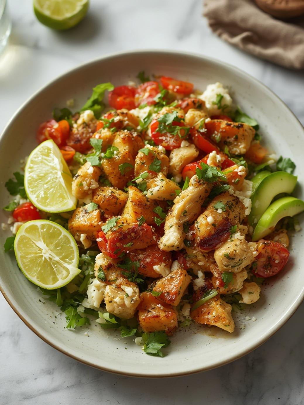 Greek Chicken Bowls