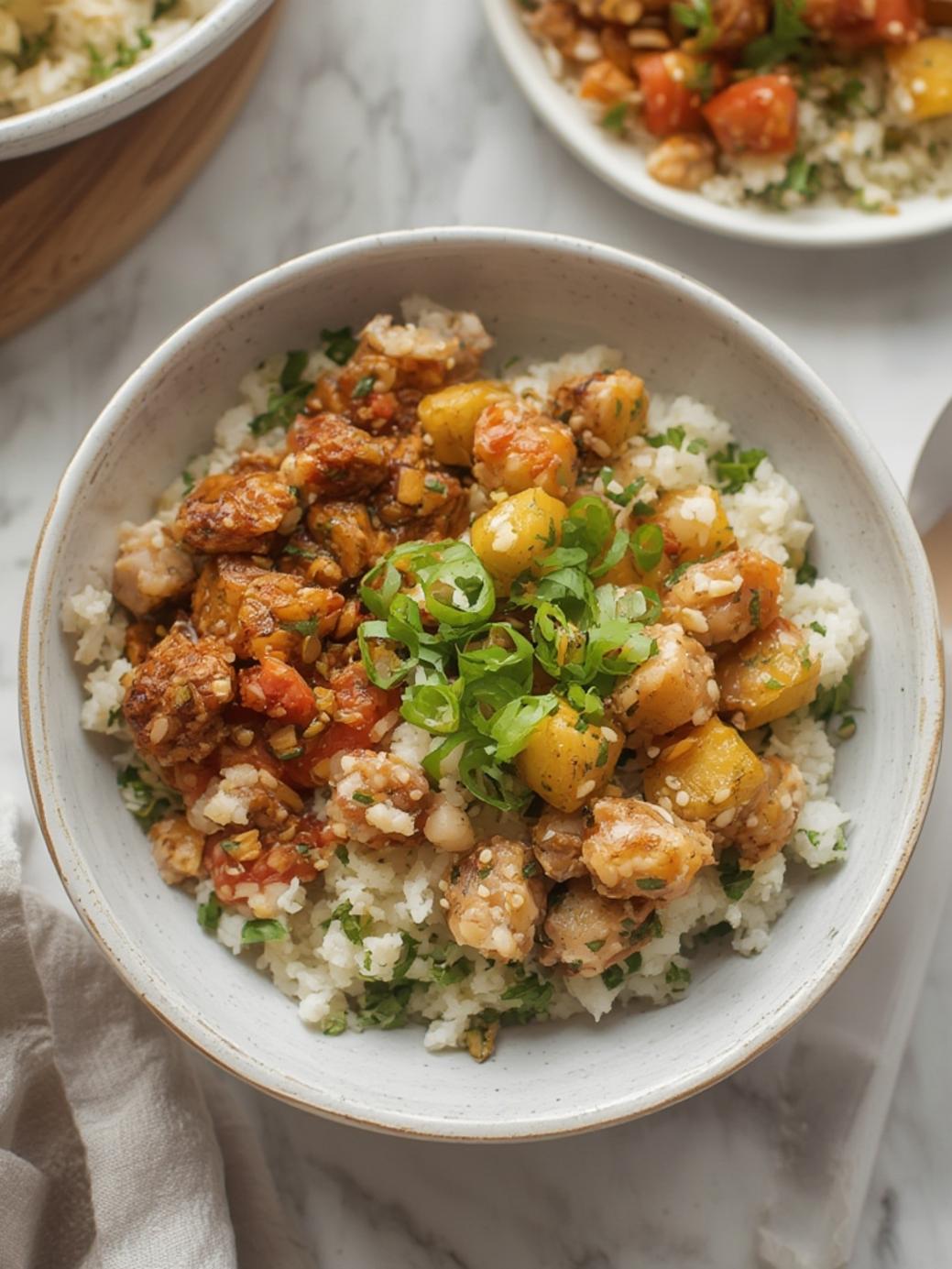 Healthy Meal Prep Rice Bowl