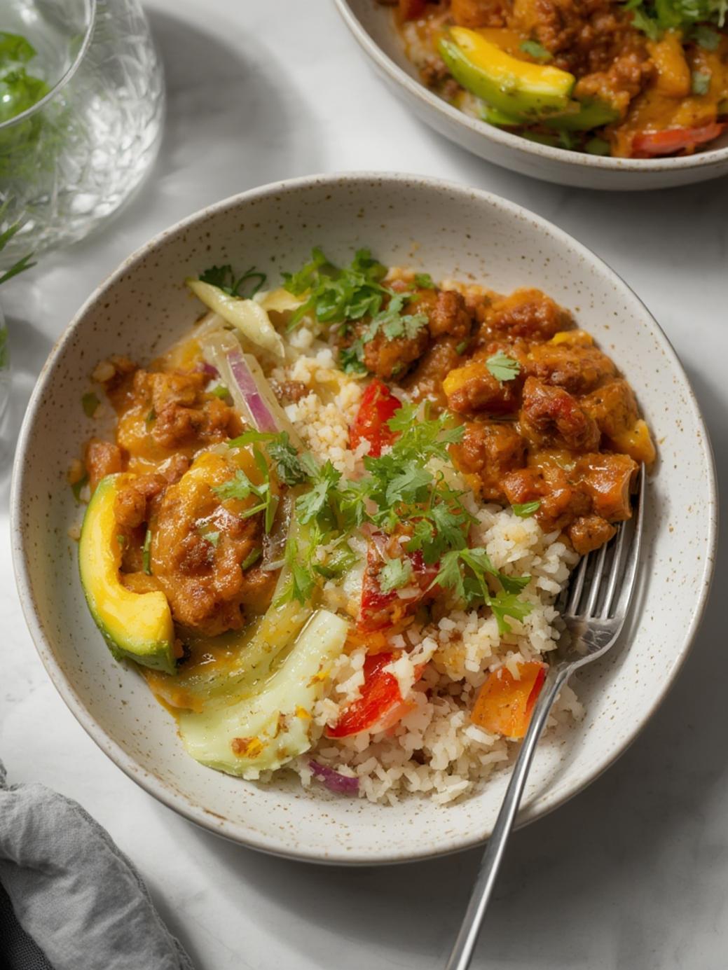 Healthy Meal Prep Rice Bowl