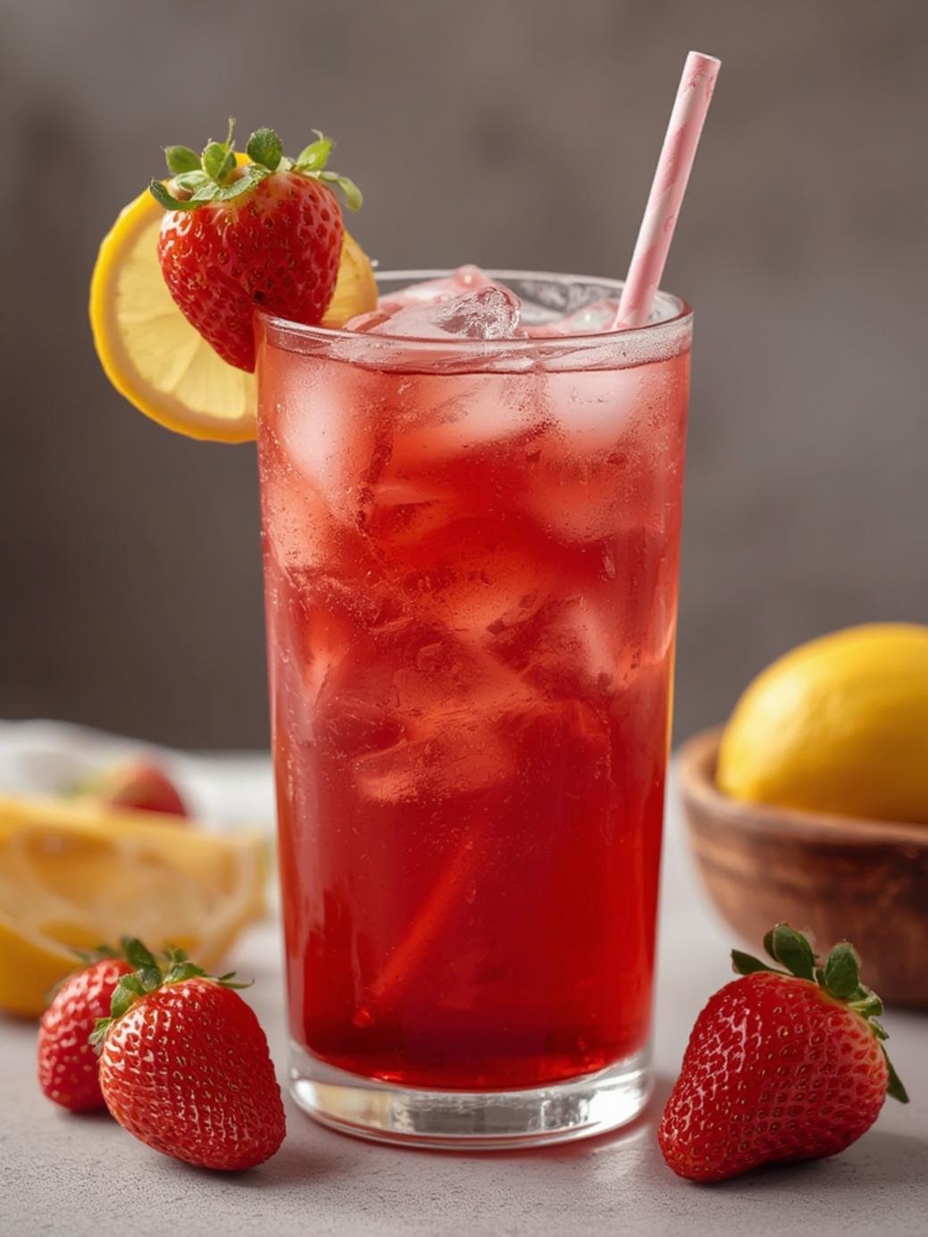 Hibiscus Tea Strawberry-Lemonade