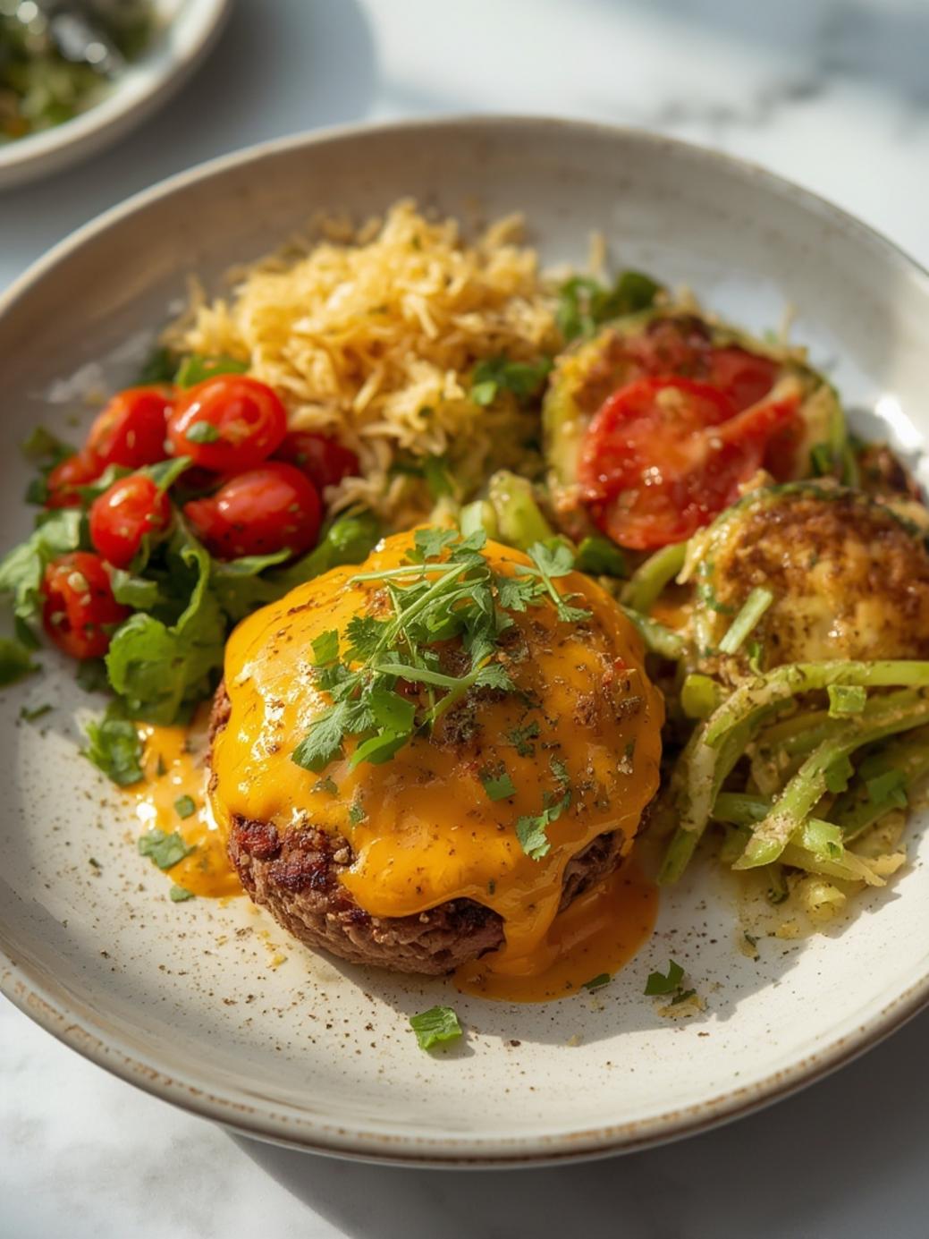 High-Protein Cheeseburger Bowls
