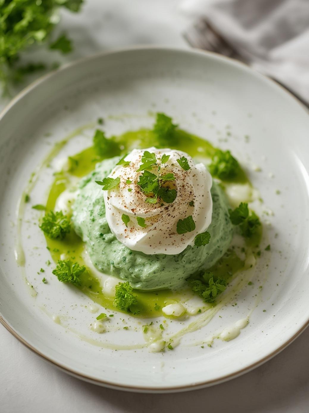 Homemade Shamrock Shake