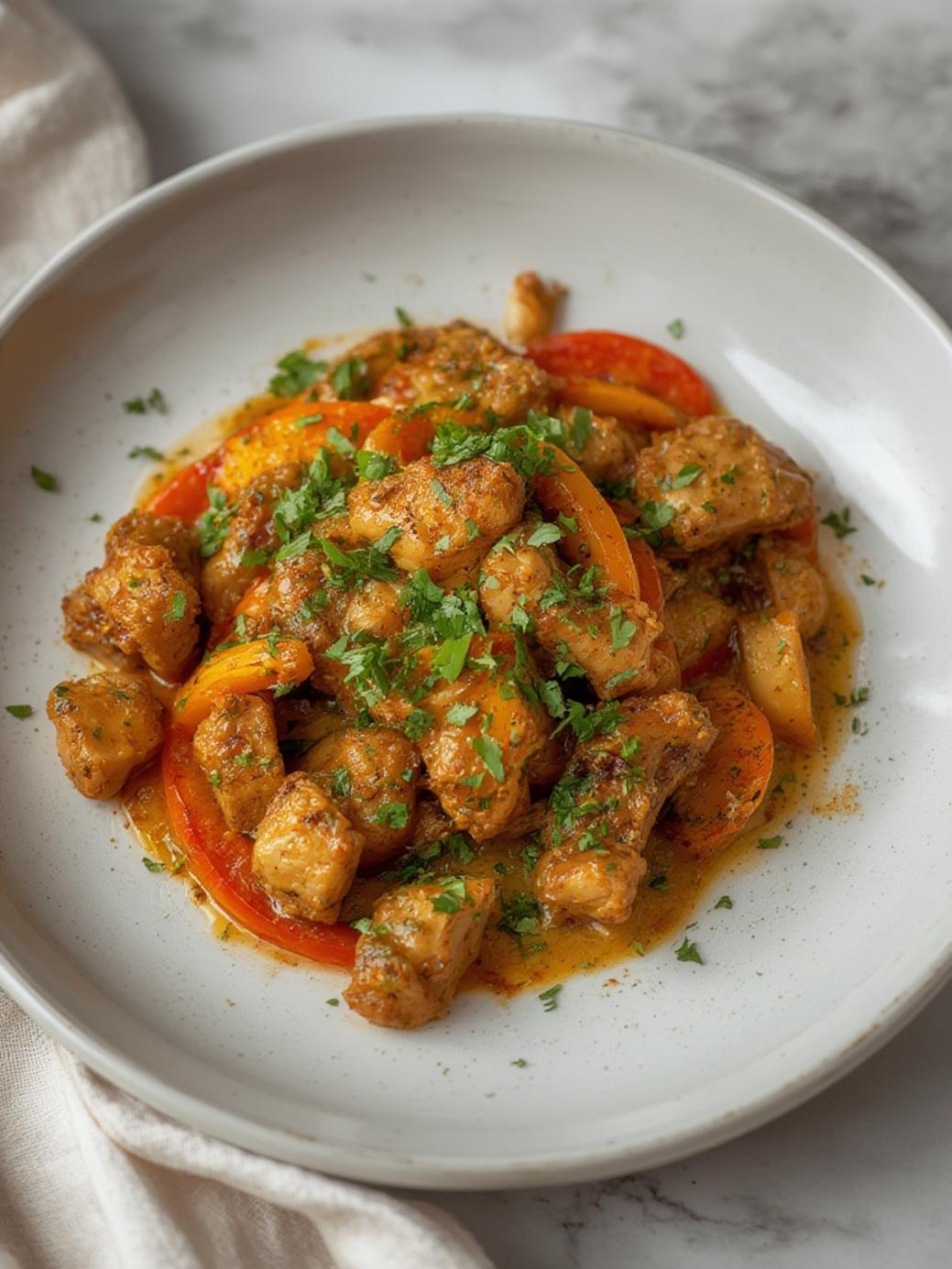 Mediterranean Chicken Stir Fry Recipe