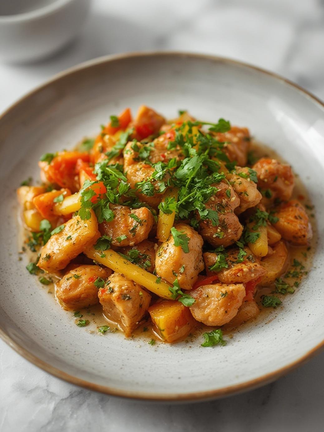 Mediterranean Chicken Stir Fry Recipe