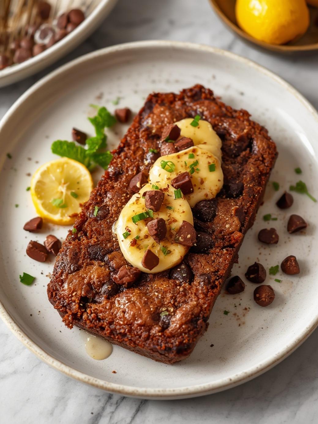 Moist Chocolate Chip Banana Bread Recipe