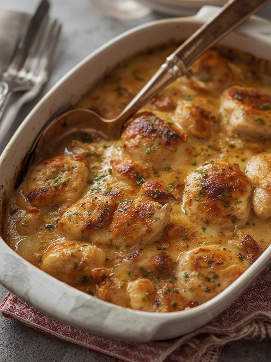 Neiman Marcus Chicken Casserole recipe