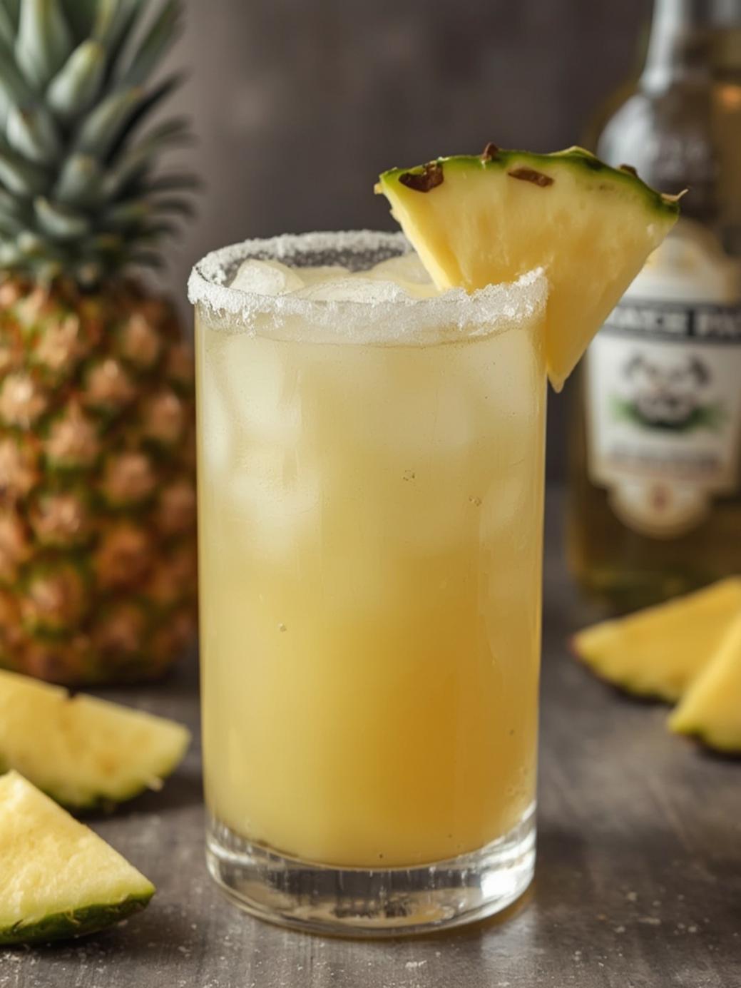 Non Alcoholic Piña Colada Punch