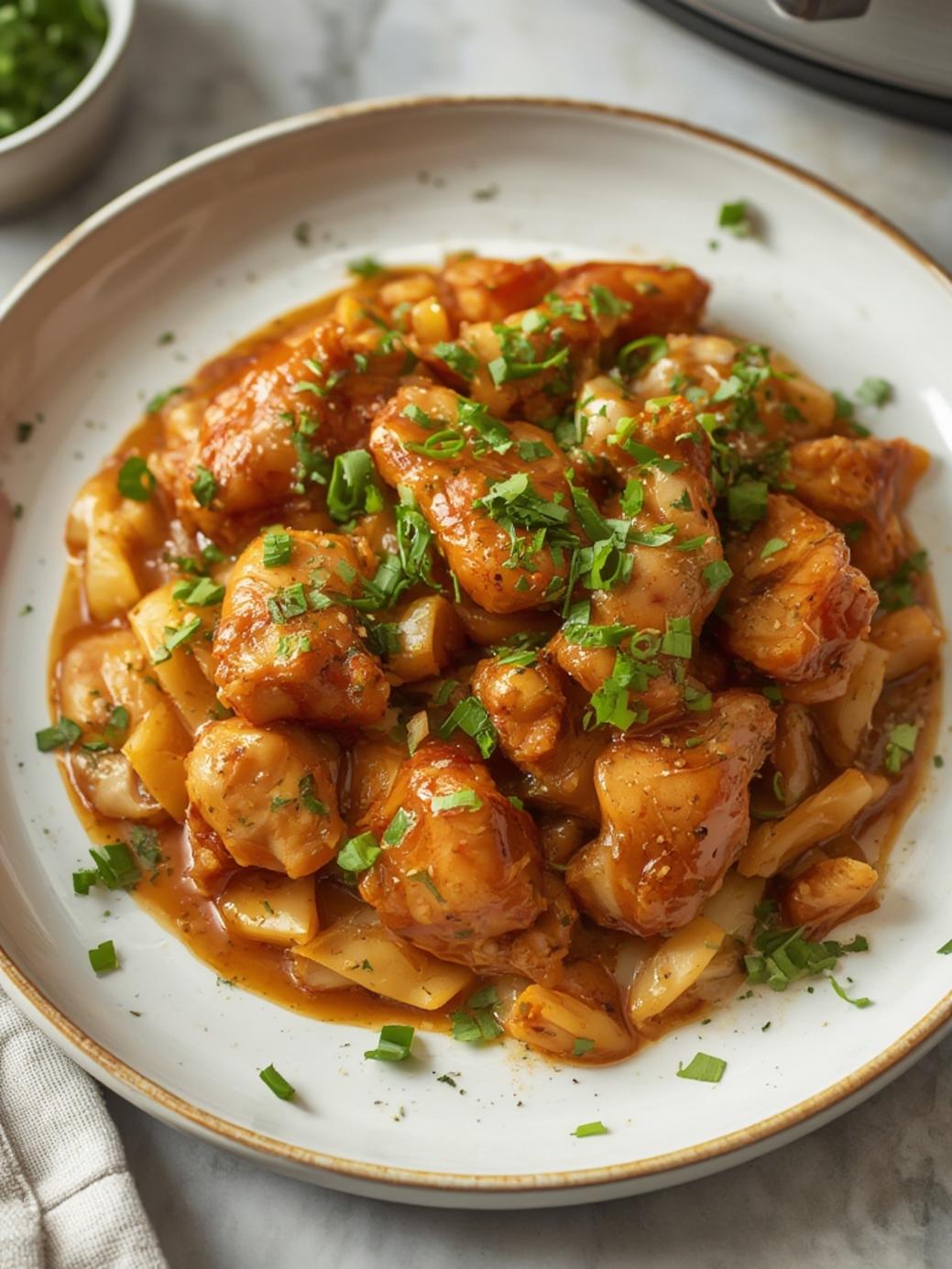 Slow Cooker Honey Garlic Chicken