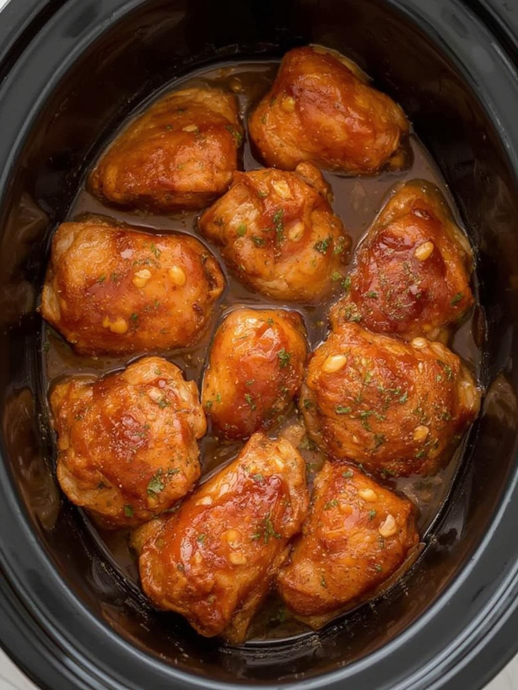 Slow Cooker Honey Garlic Chicken
