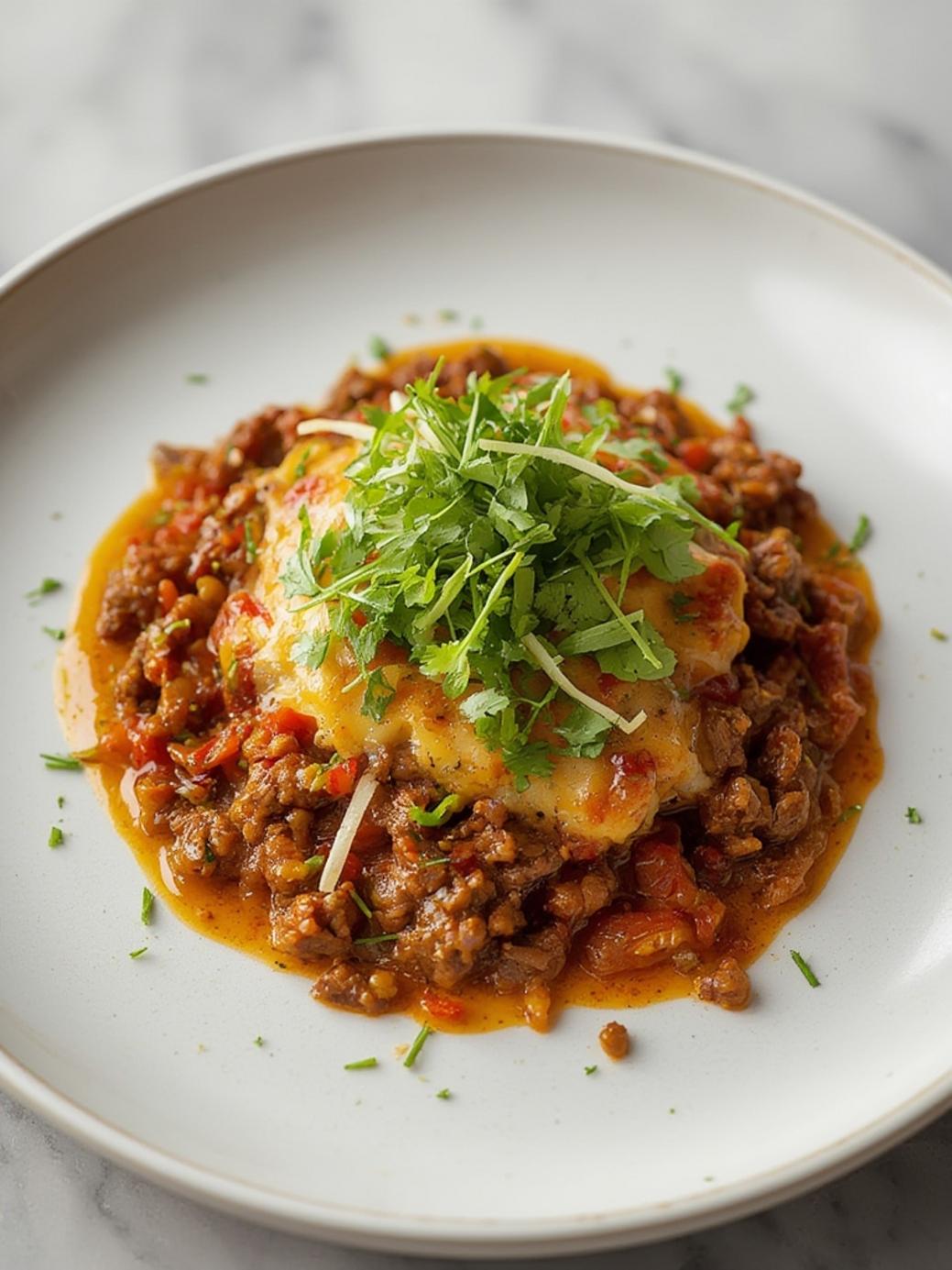 Ground Beef Cheesesteak