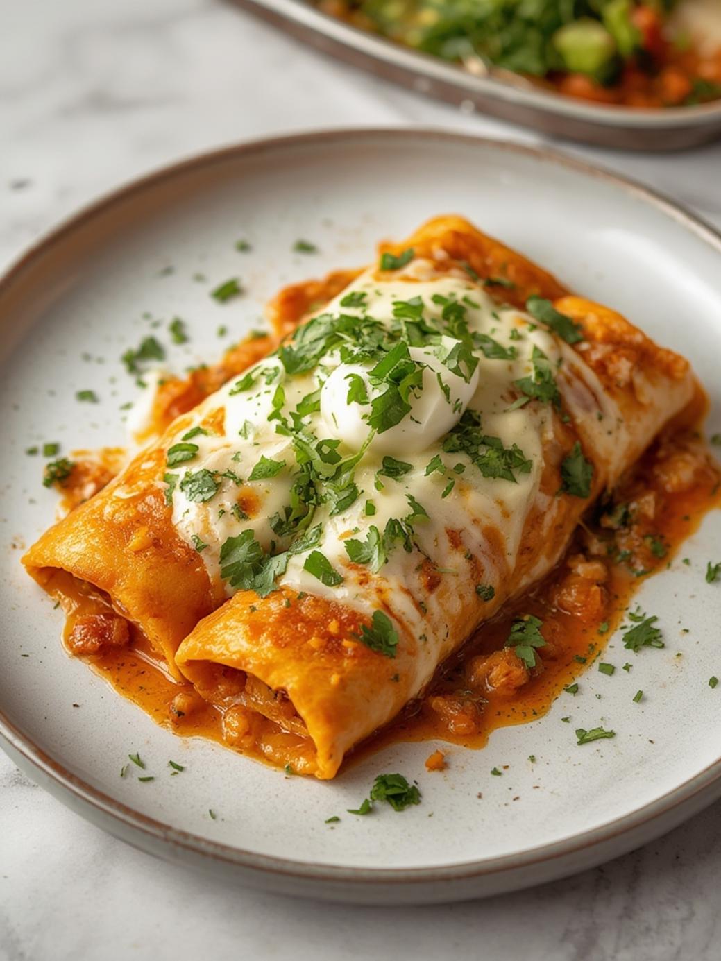Protein-Packed Chicken Enchiladas