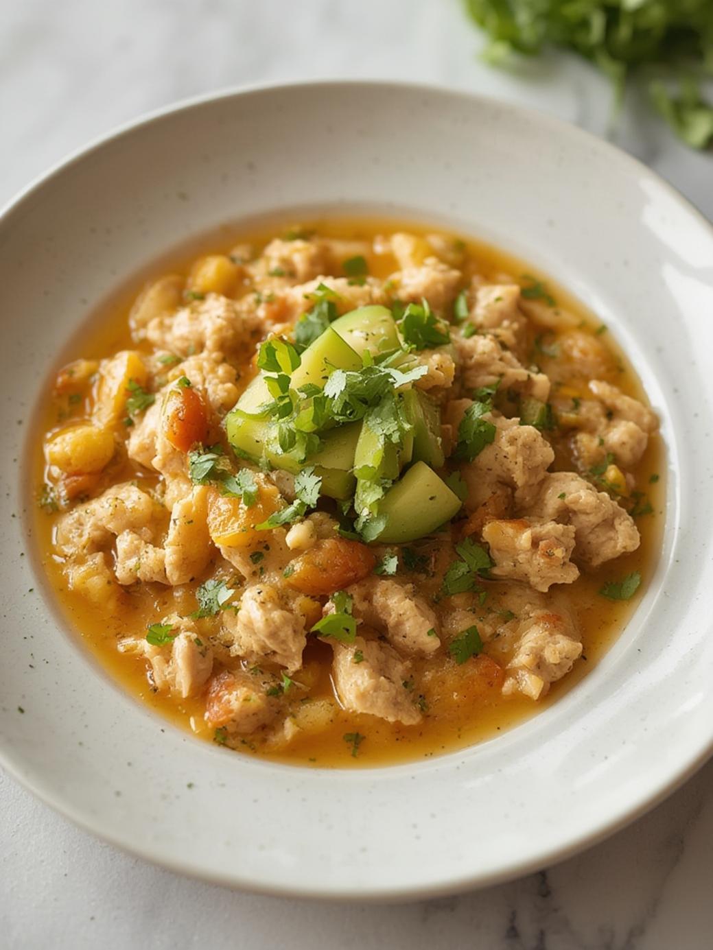 White Chicken Chili Keto