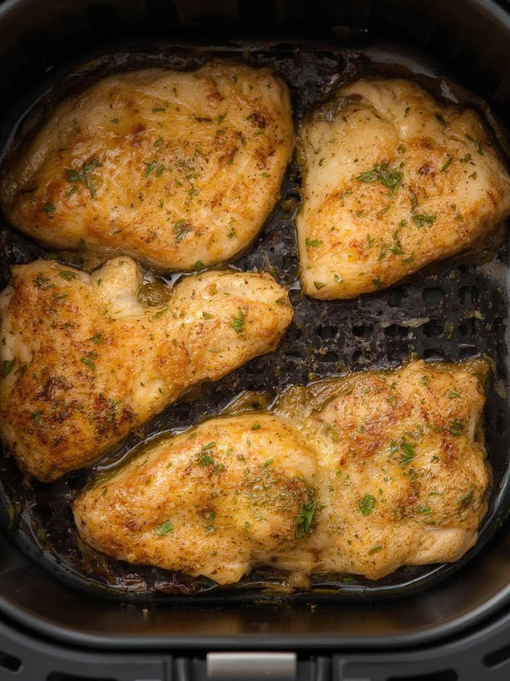 Air Fryer Frozen Chicken Breast (No Thaw)