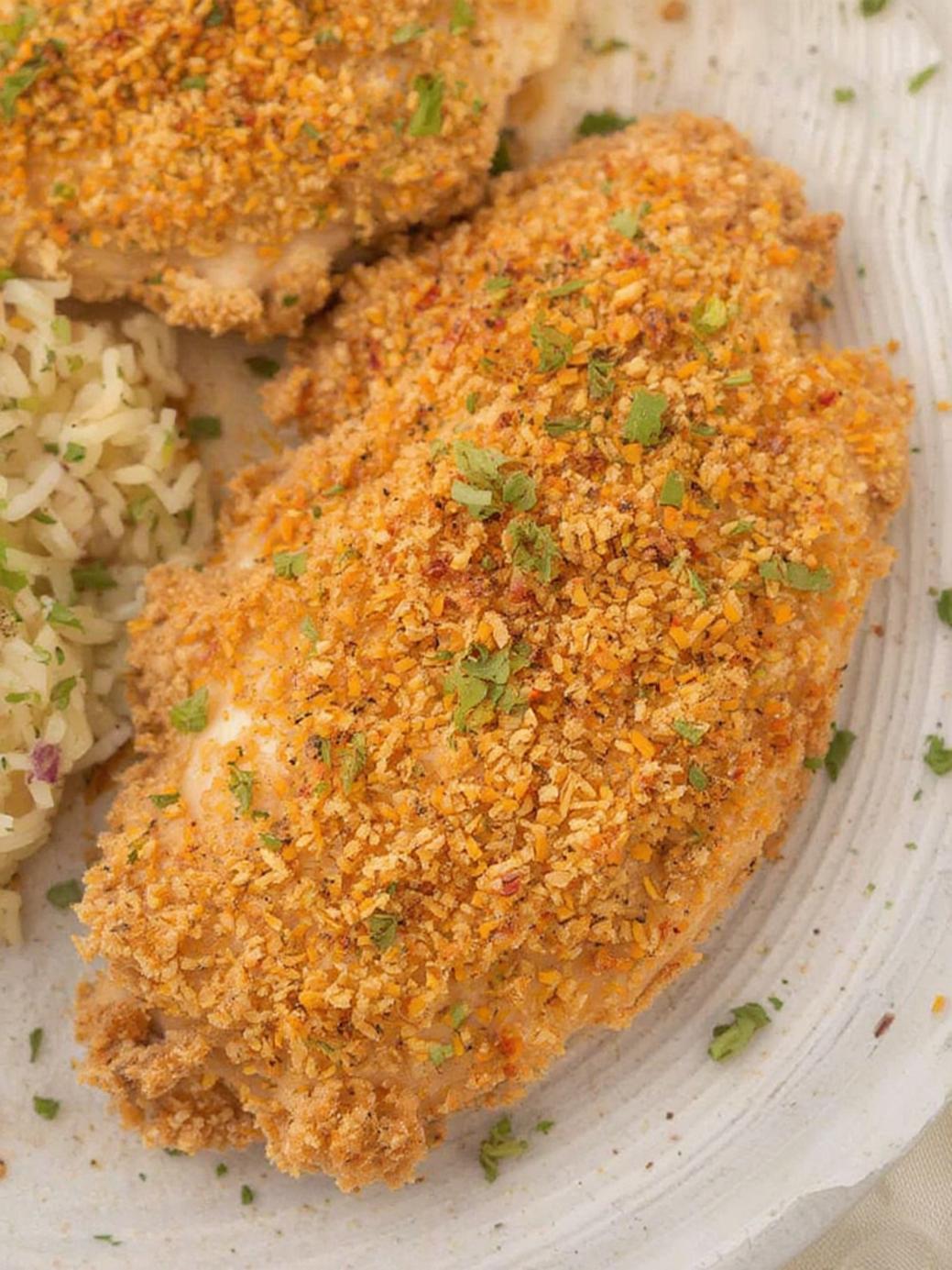 Crispy Air Fryer Chicken Breast Without Breadcrumbs