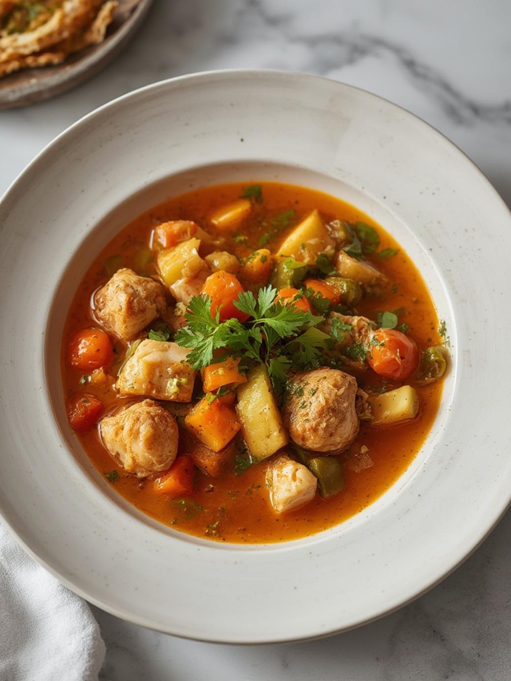 Hearty Chicken and Vegetable Soup