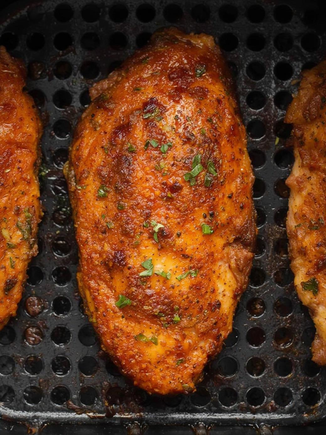 Juicy Air Fryer Chicken Breast (Never Dry)