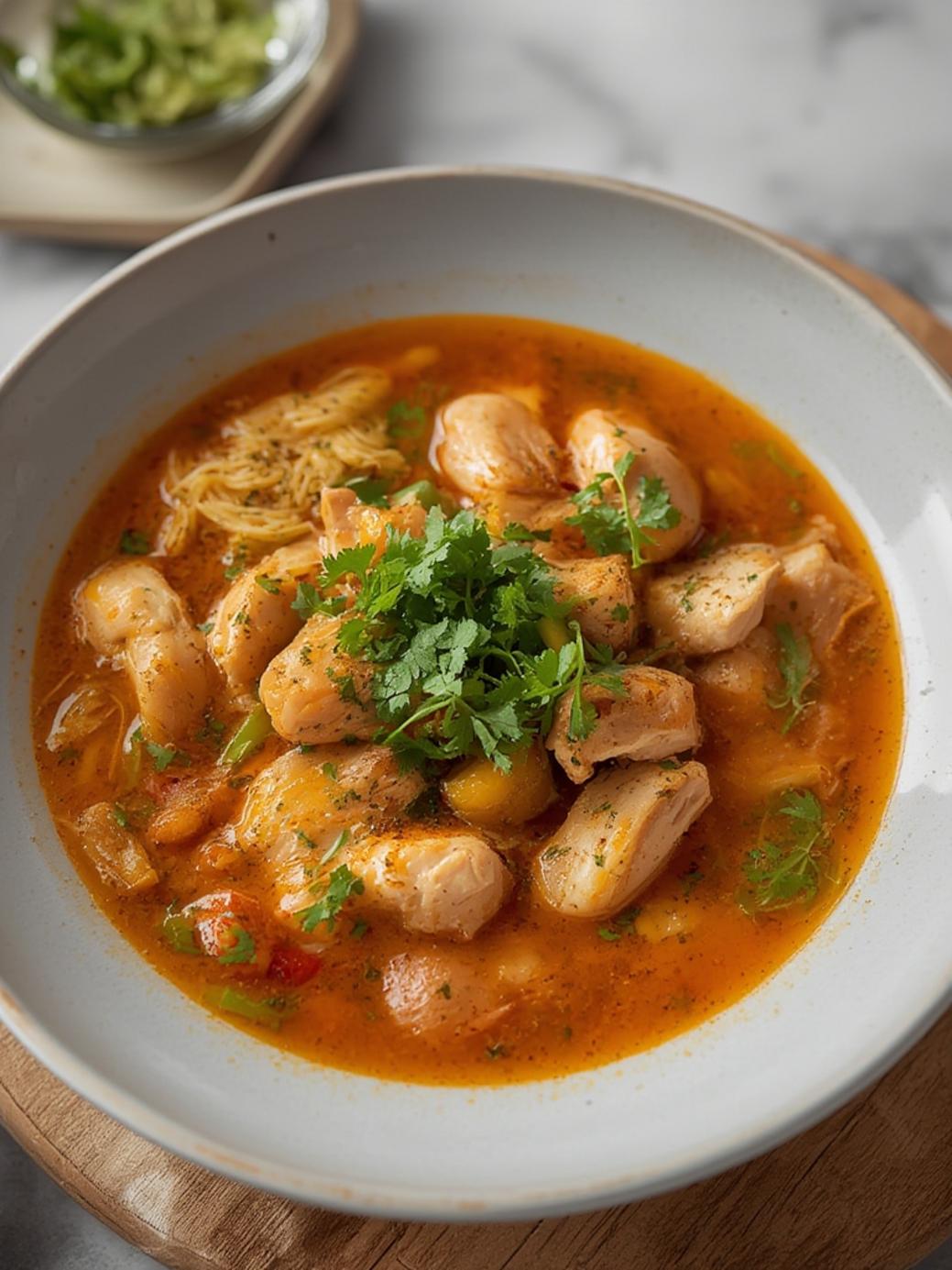 Quick Thai Chicken Soup