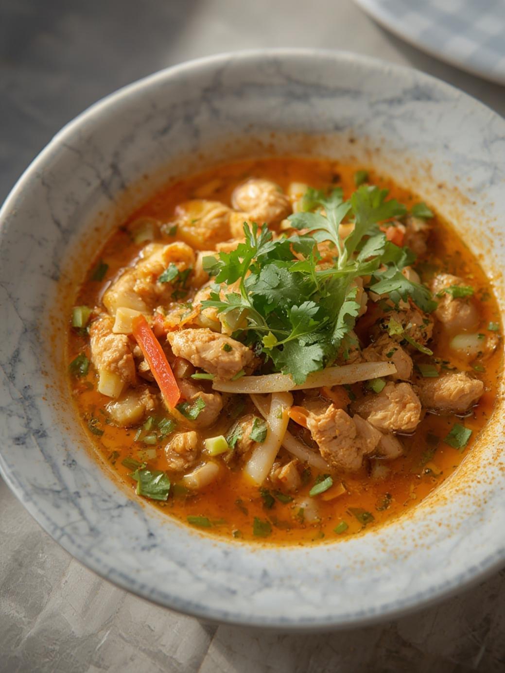 Quick Thai Chicken Soup