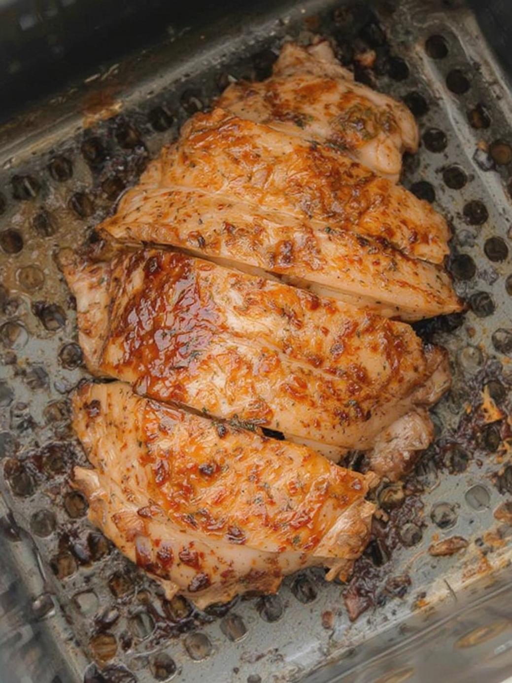 Thin Sliced Chicken Breast in Air Fryer