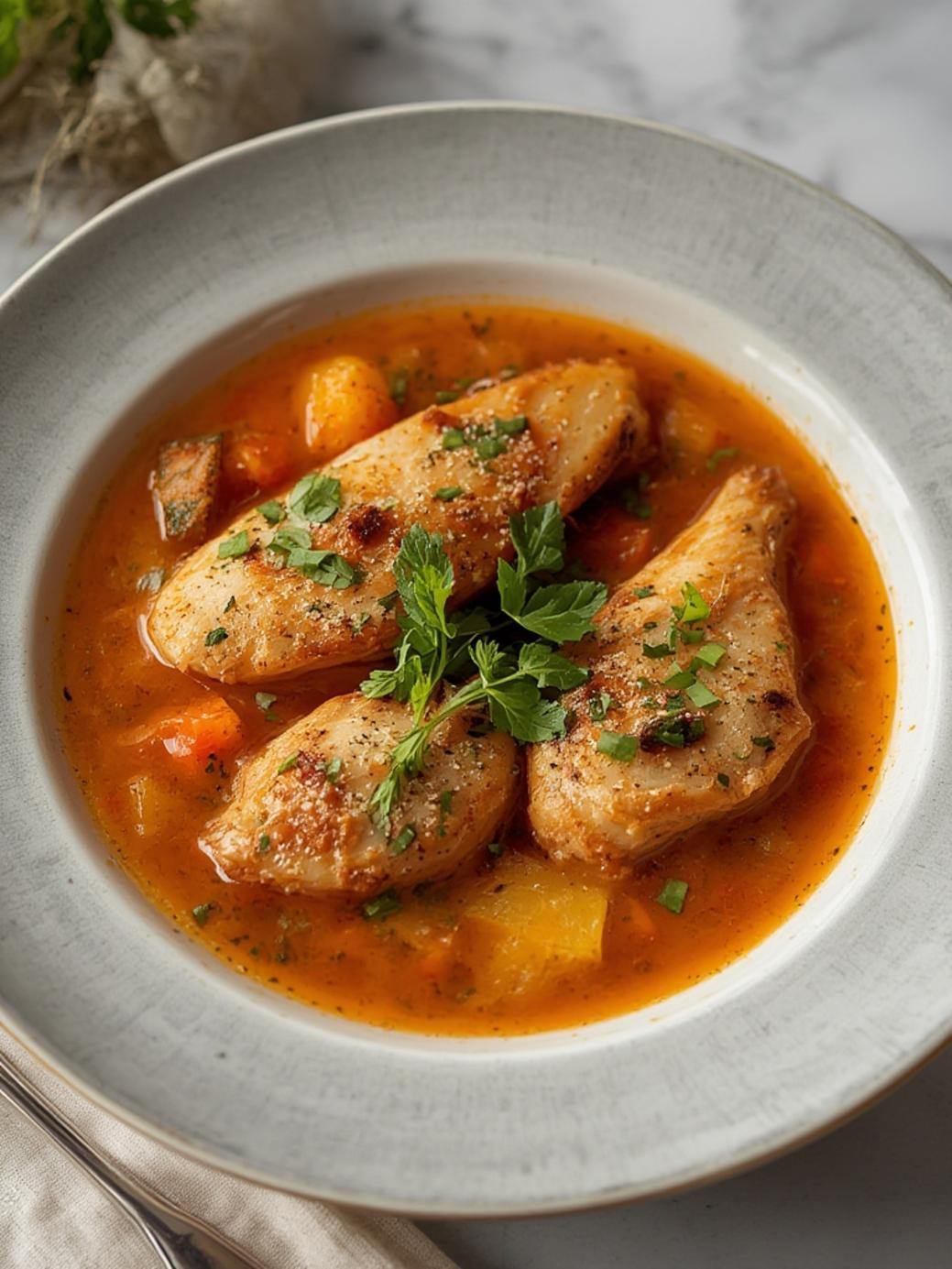 Tuscan Chicken Soup Recipe