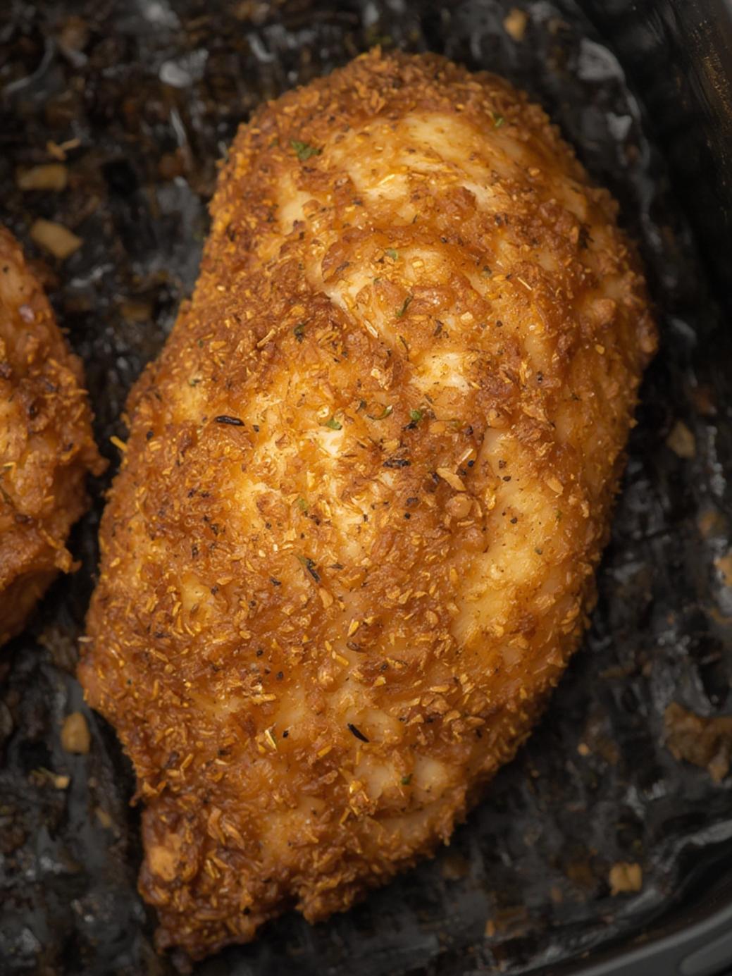 Air Fryer Fried Chicken Breast