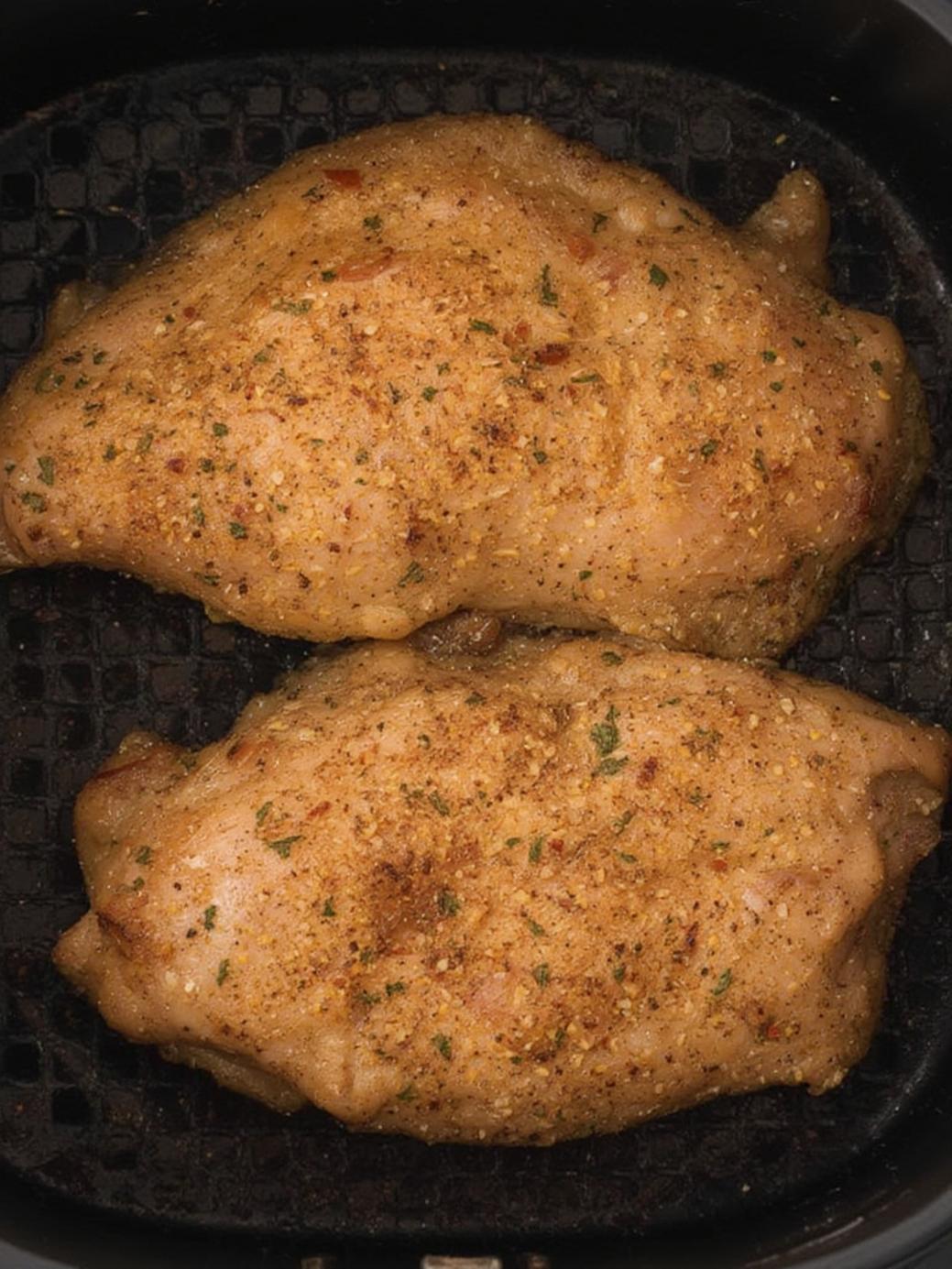 air fryer frozen chicken breast