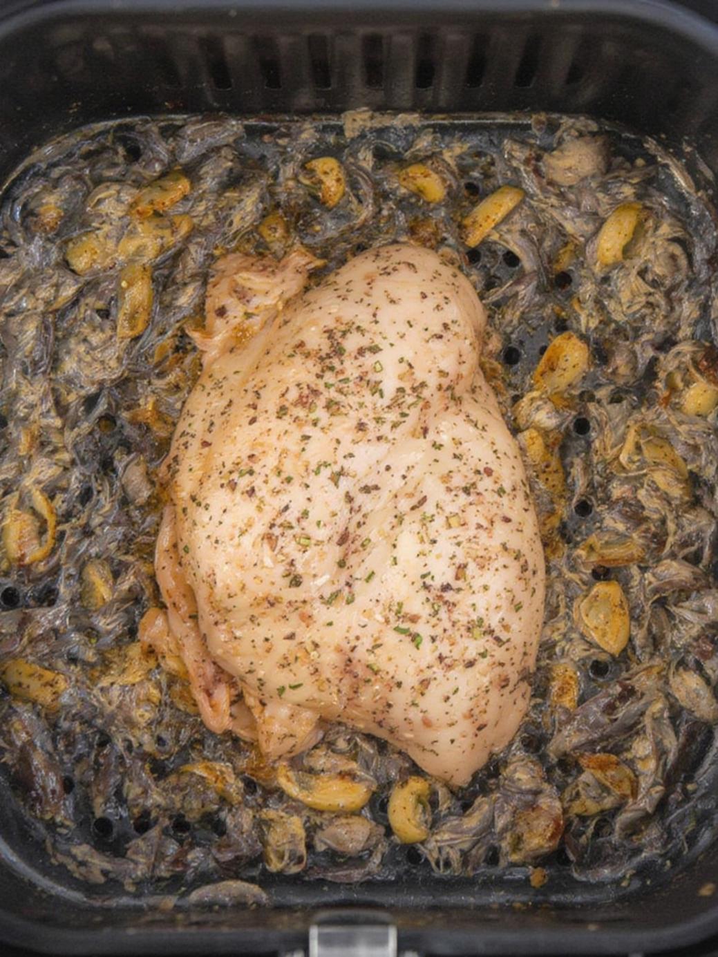 Air Fryer Frozen Chicken Breast