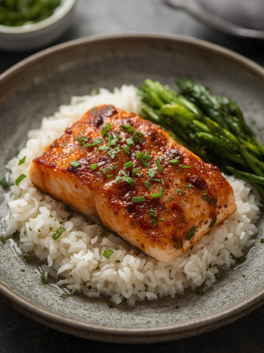 Air Fryer Miso Salmon