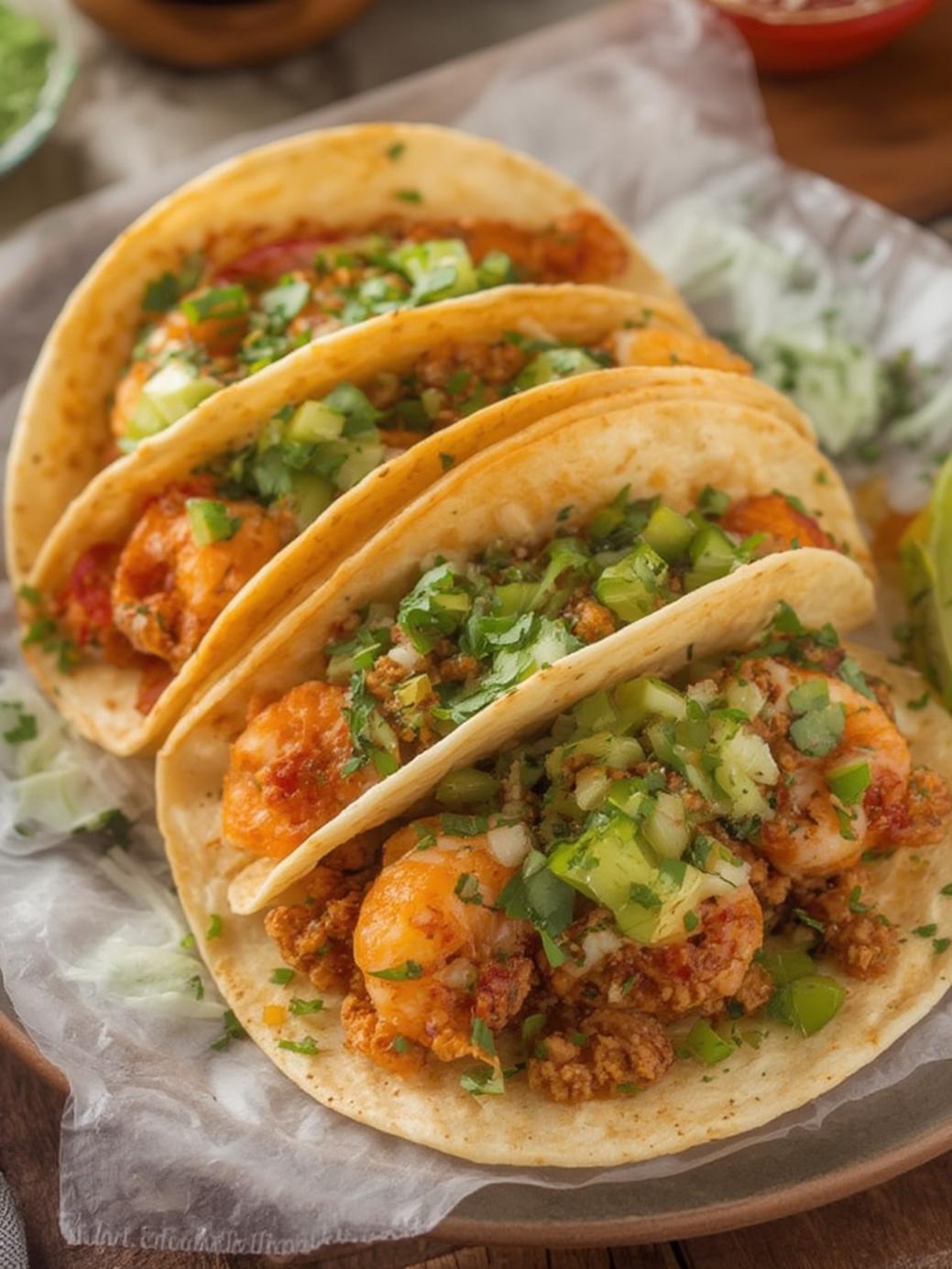 Bang Bang Shrimp Tacos