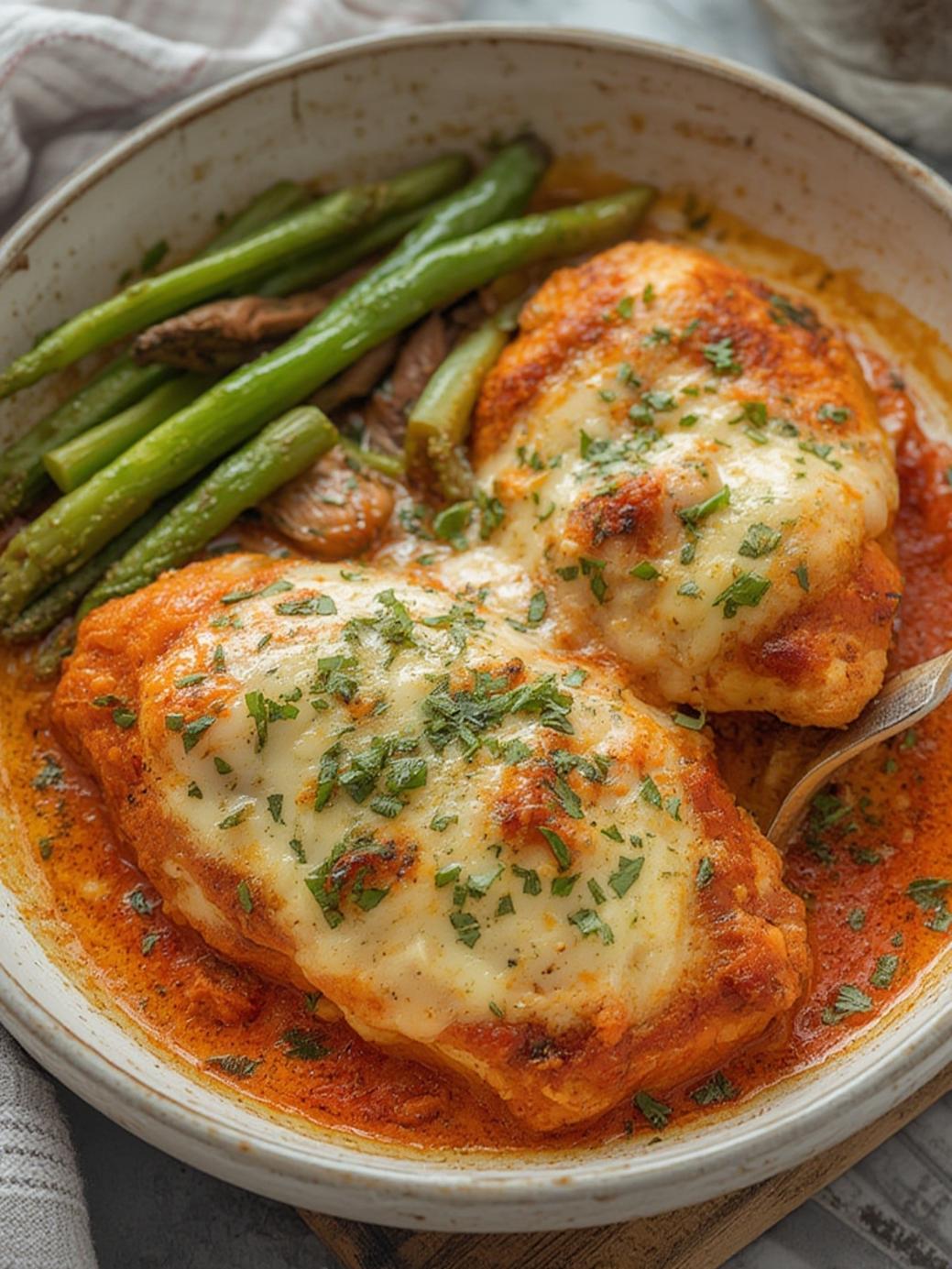 Chicken Parmesan Keto Recipe