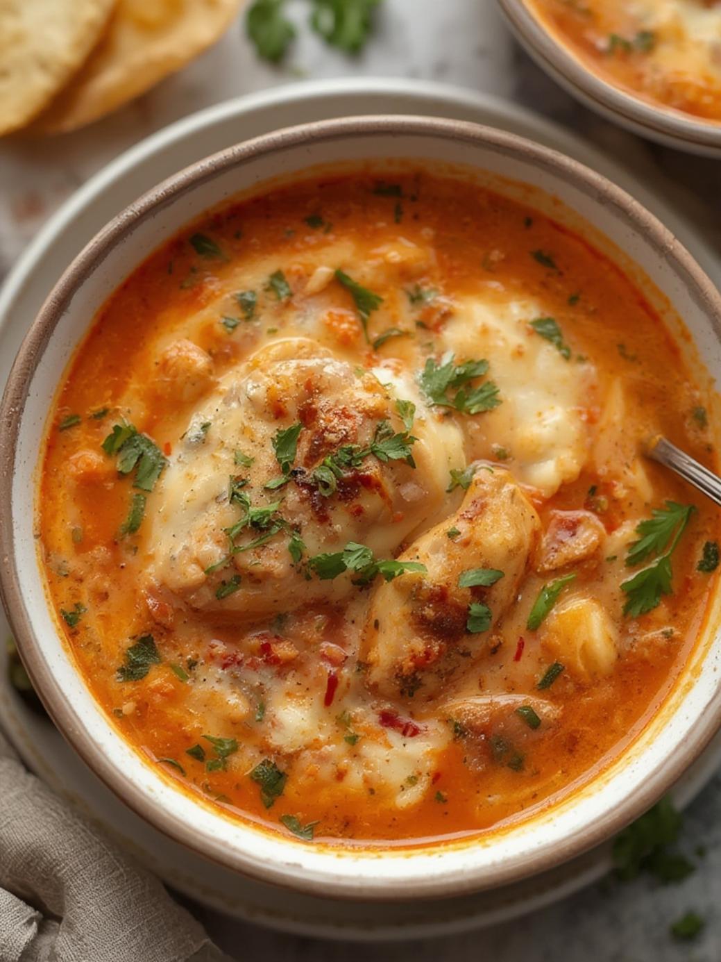 Chicken Parmesan Soup