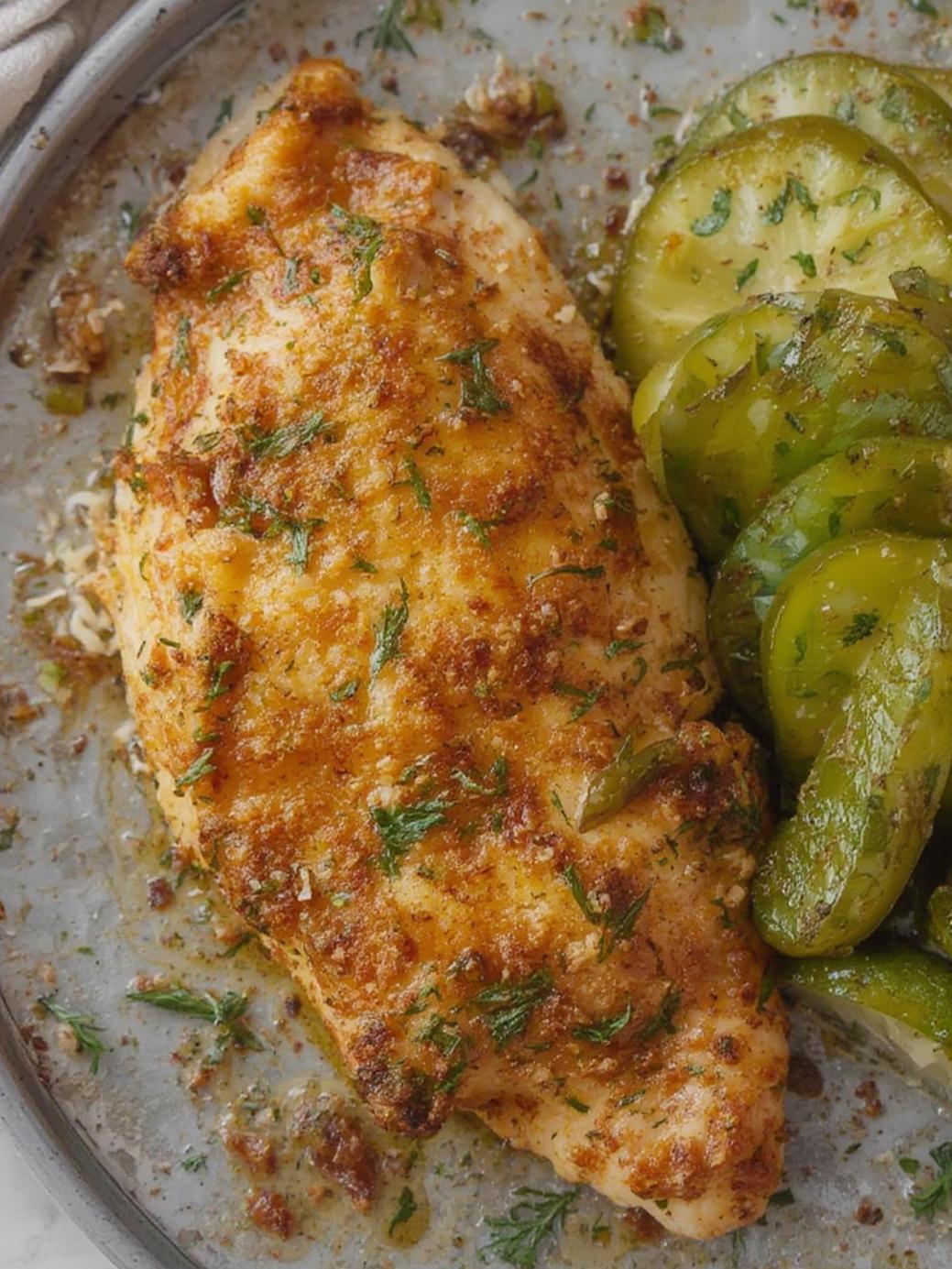 Dill Pickle Parmesan Chicken