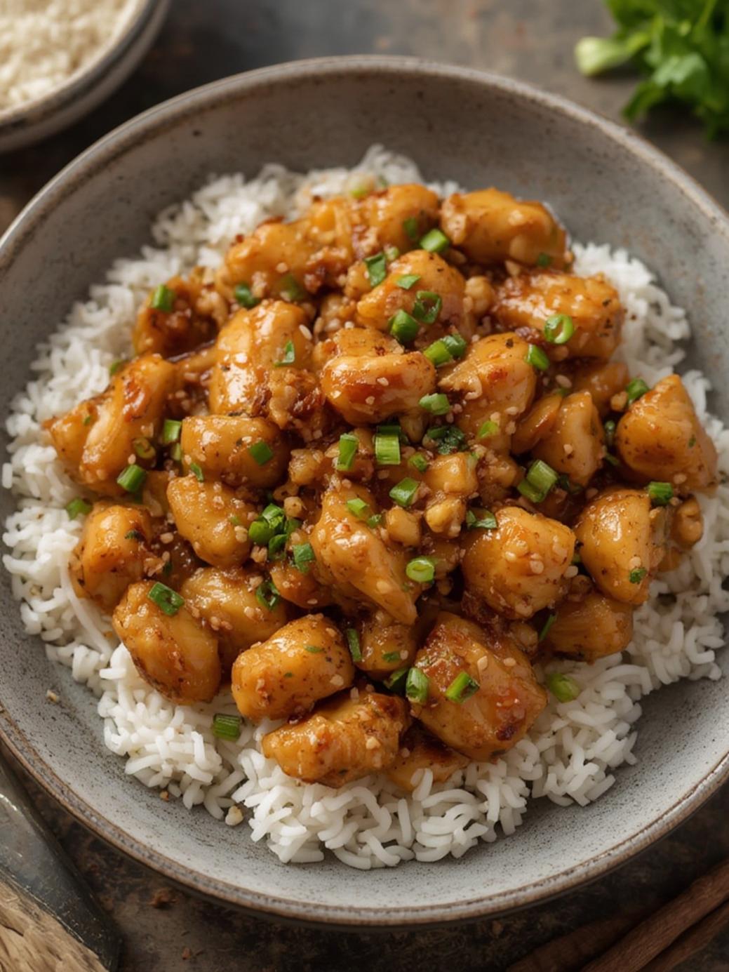 Garlic Ginger soy chicken
