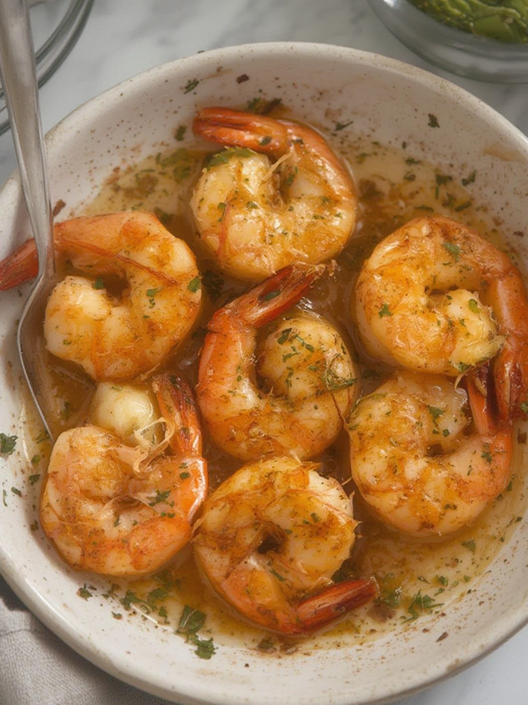 Garlic Parmesan Roasted Shrimp