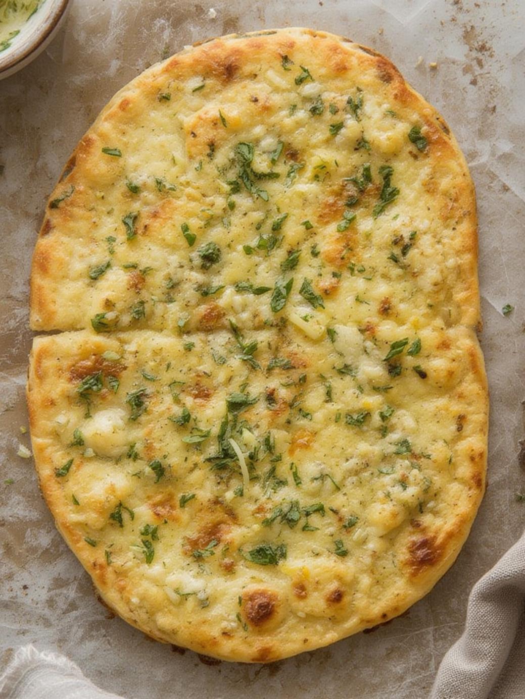 Keto Garlic Flatbread