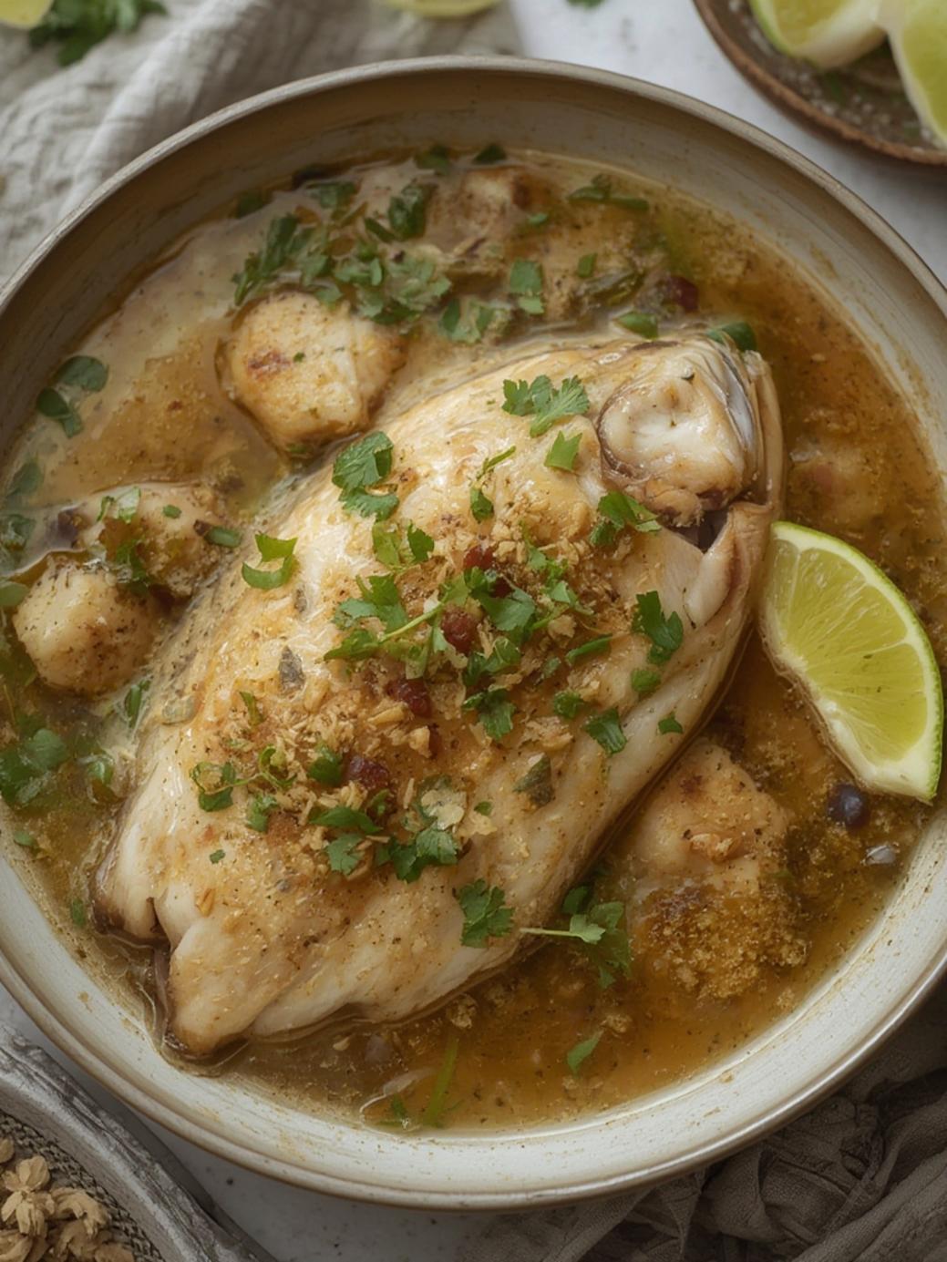 Lime Garlic Steamed Fish: A Quick and Healthy Seafood Meal