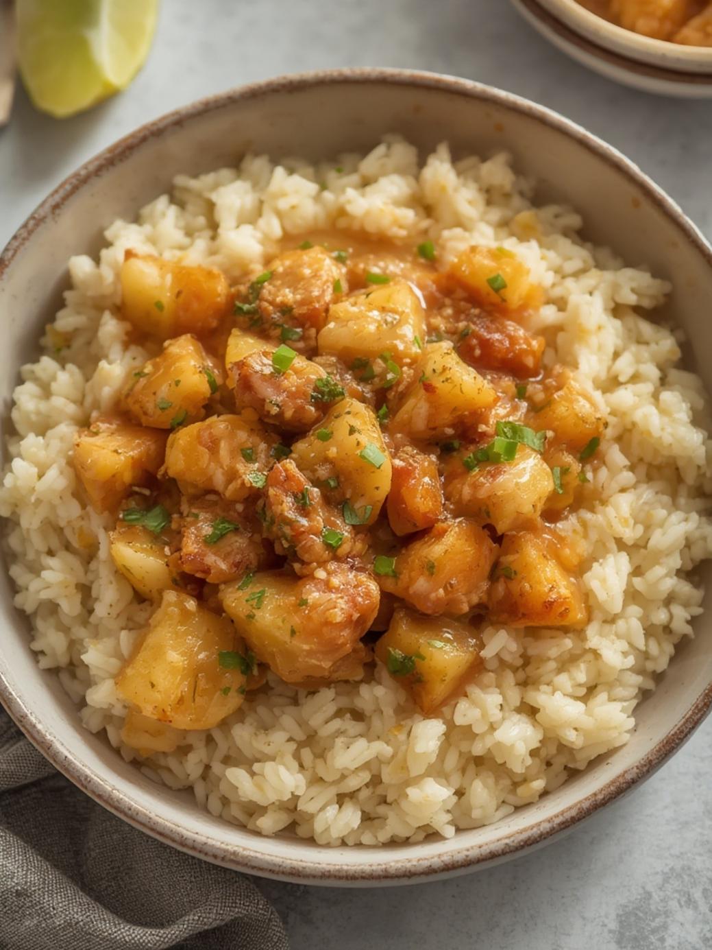 Pineapple Chicken and Rice