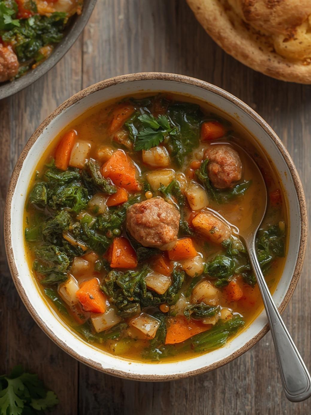 Sausage and Kale Soup Delight