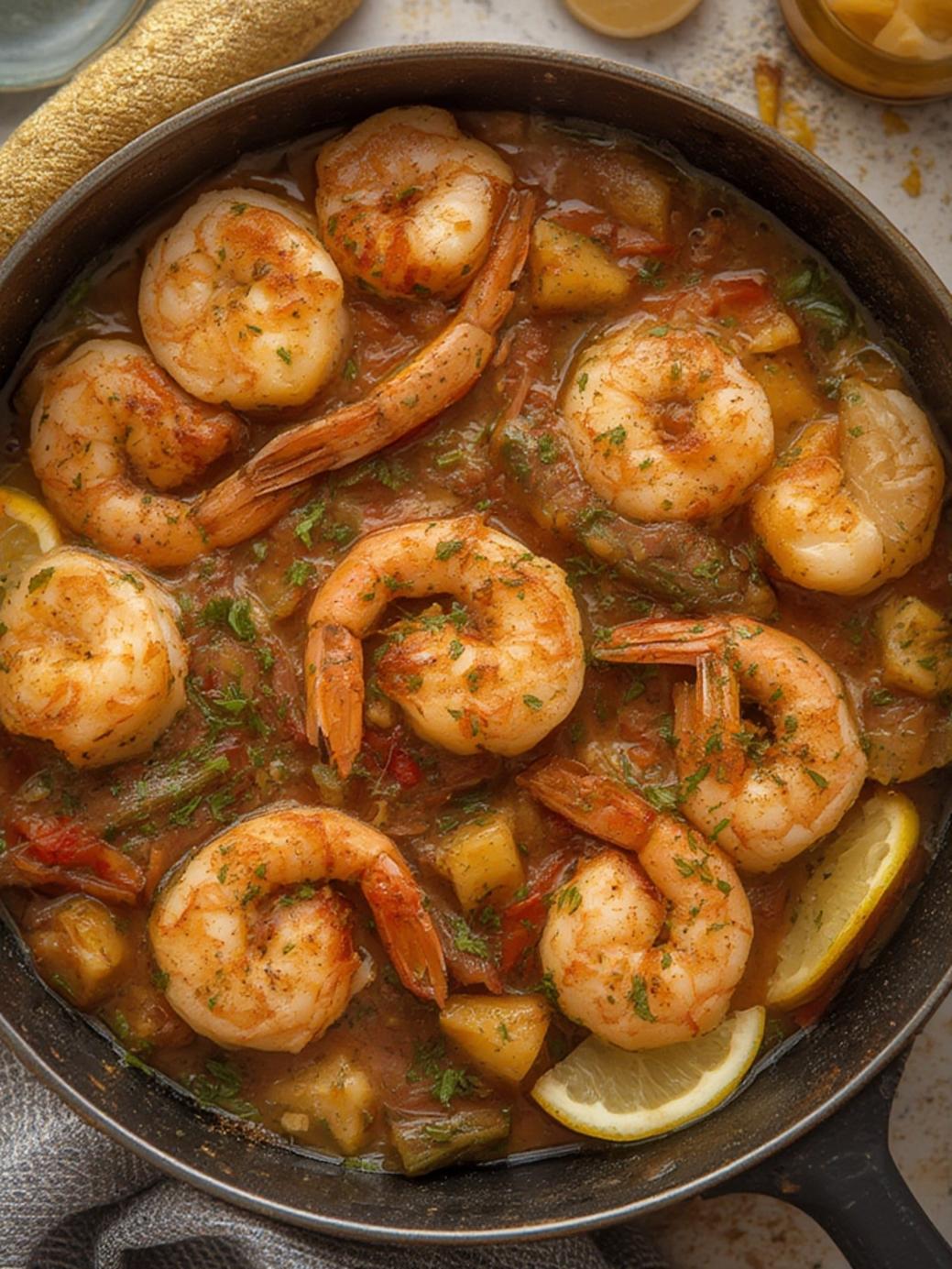 Sheet Pan Shrimp Boil