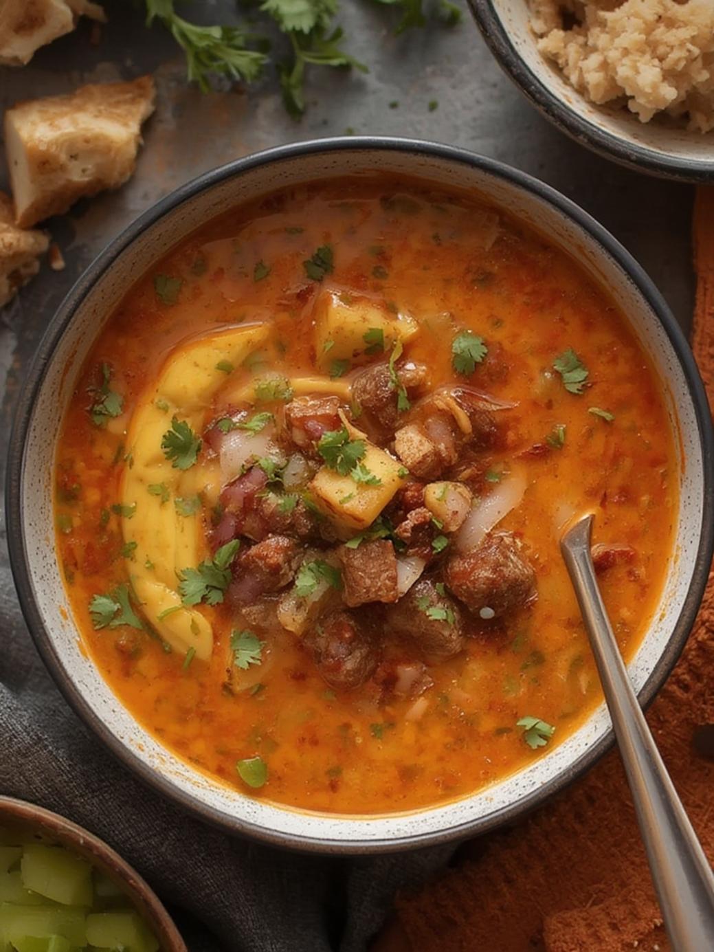 Spicy Cajun Potato Soup