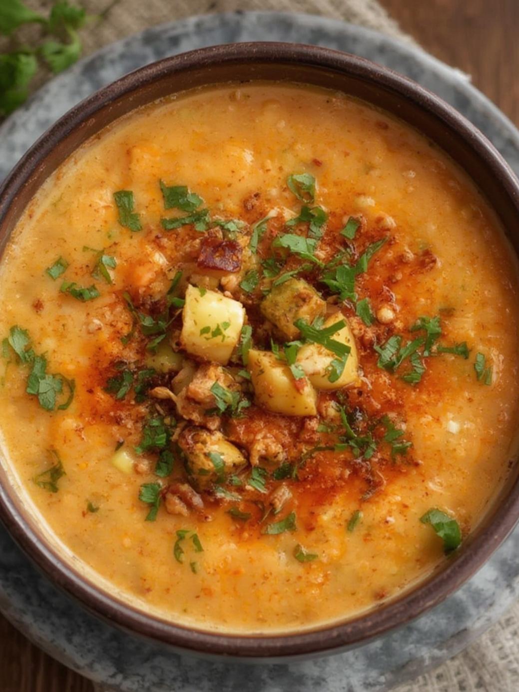 Spicy Cajun Potato Soup