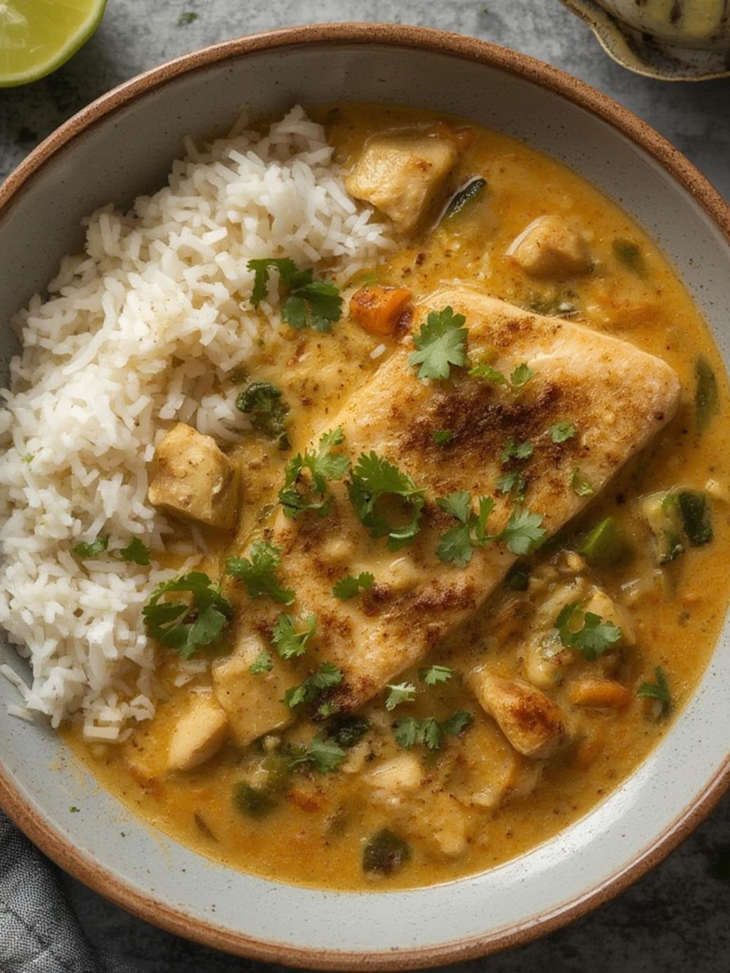 Tilapia Thai Coconut Curry