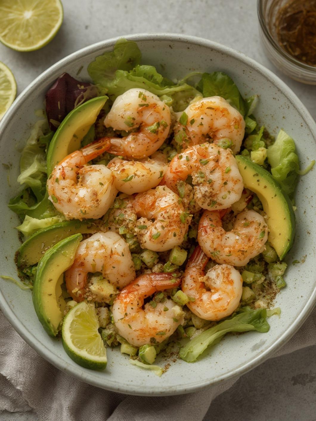 Citrus Shrimp and Avocado Salad